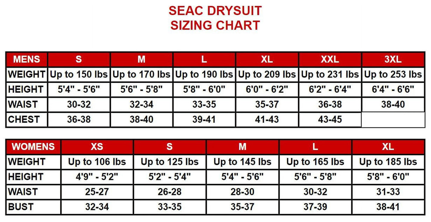 Seac Unifleece Insulating Undersuit Unisex (Black, XX-Large)