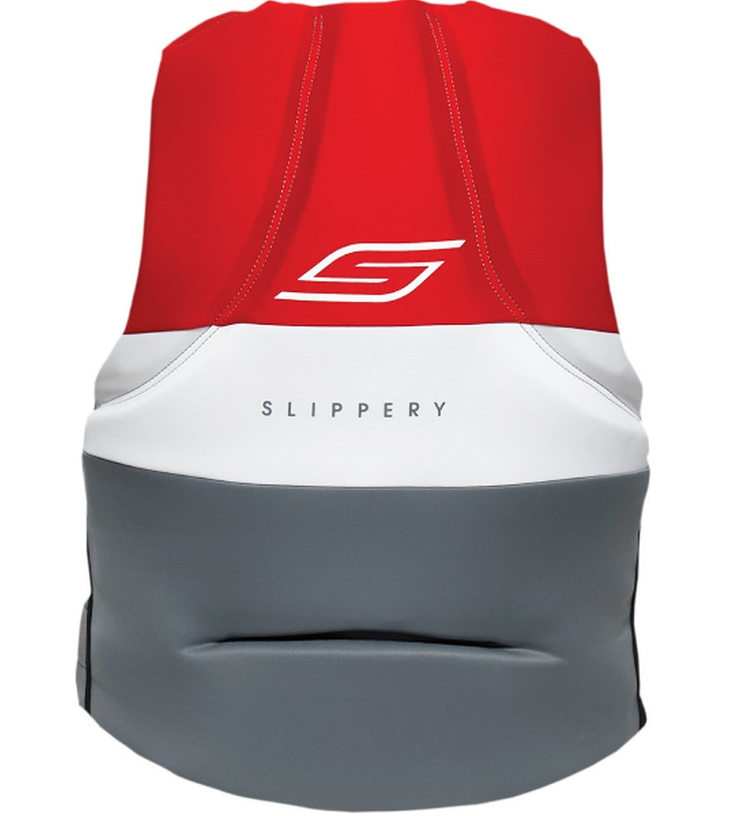 Slippery Surge Neo Mens Life Vest Charcoal/Red MD