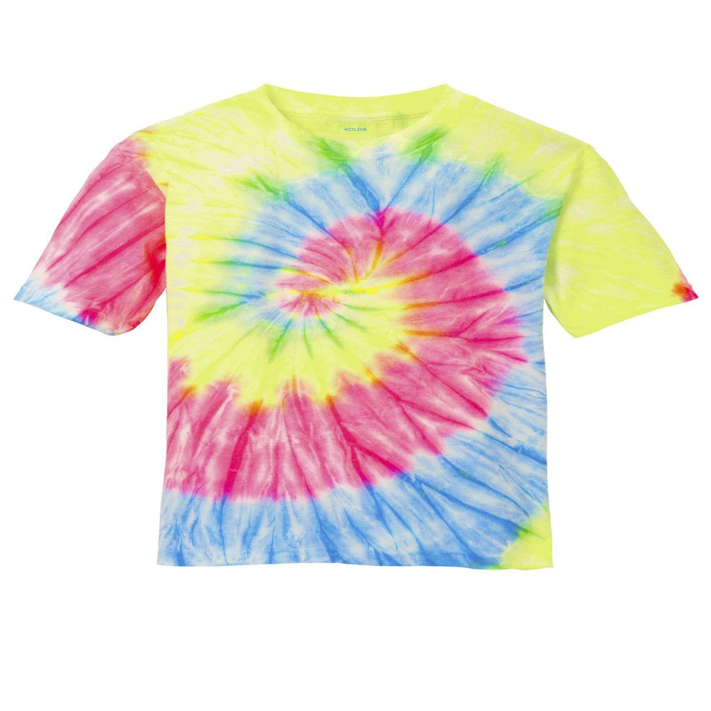 Koloa Surf Co. Colorful Tie-Dye Men'S T-Shirt, Rainbow 4XL