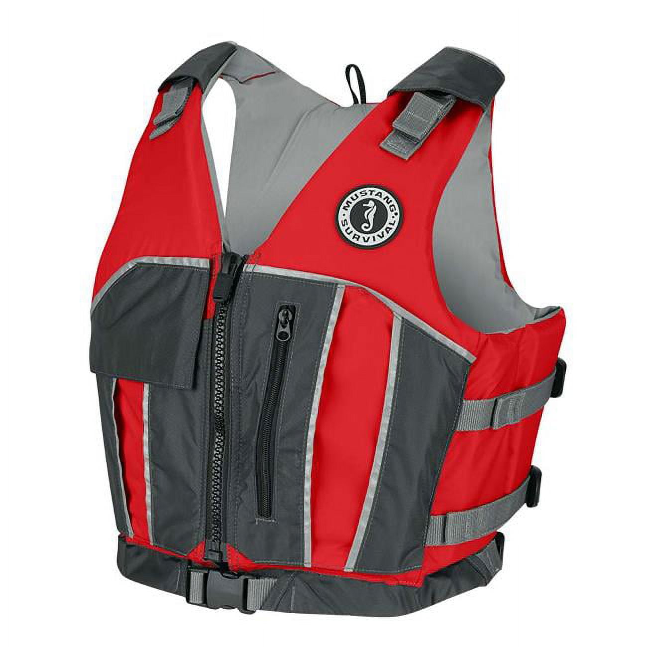MTI Adventurewear 796144 Reflex Foam Vest, Red & Grey - Extra Large & 2XL