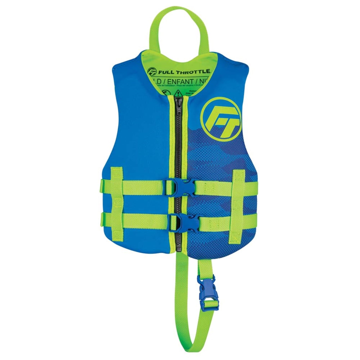 Full Throttle 142100-500-001-22 Child Rapid-Dry Life Jacket - Blue