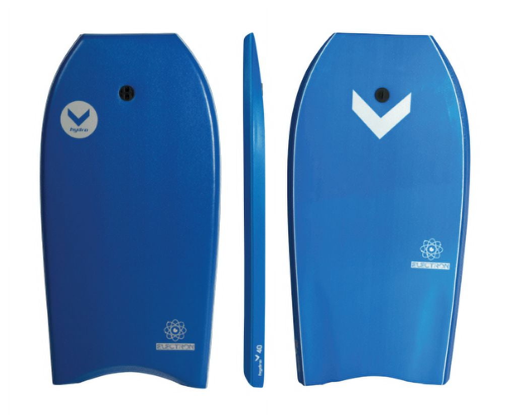 Hydro Electron PE 38 Bodyboard with Leash - PRP/PRP/BU