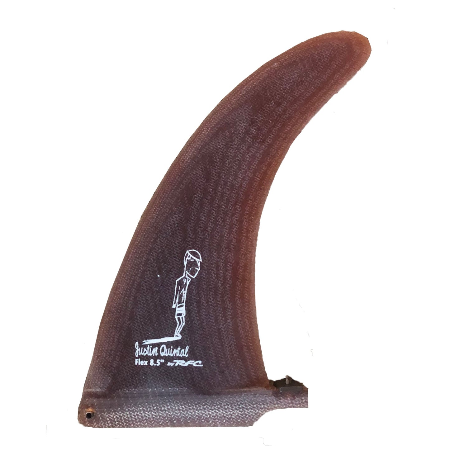 Rainbow Fin Co. Justin Quintal Flex 8.5" Longboard Surfboard Fin