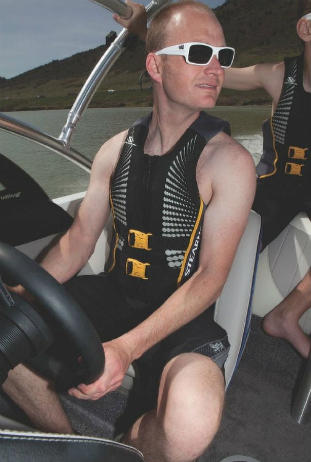 Stearns 2000013903 Men's Small 32'-34' (Chest) V1 Series Hydroprene Gold Rush Boating Vest