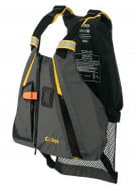 Onyx 122200-300-020-18 Move Vent Dynamic Vest - X-Small/Small (28'-36' Chest), Yellow/Gray
