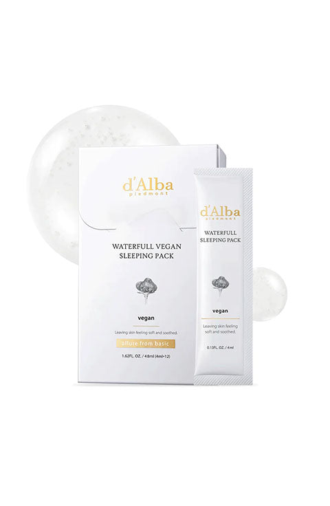 [d'Alba] Waterfull Sleeping Pack (12ea)