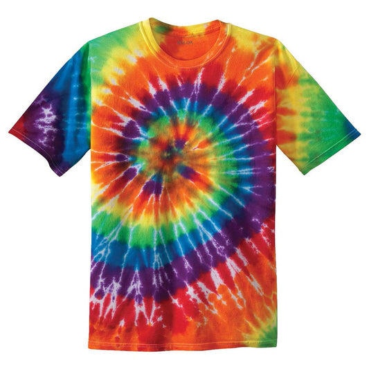 Koloa Surf Co. Colorful Tie-Dye Men'S T-Shirt, Rainbow 4XL