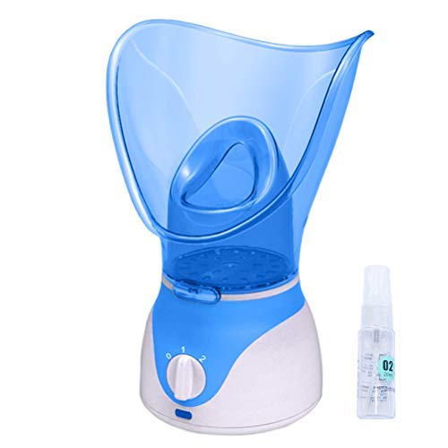 Facial Steamer, Professional Spa Home Face Steamer Warm Mist Moisturizing Face Steamer Home Sauna SPA - Pores Cleanse -Face Humidifier - Fast Steam Sprayer for Skin Rejuvenate Hydrate Face Steamer 