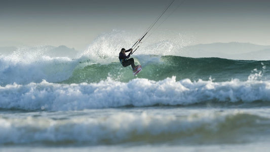 Kitesurfing; Tarifa Cadiz Andalusia Spain Poster Print (20 X 11)
