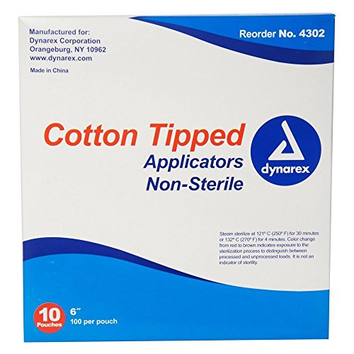 Dynarex Cotton Tipped Applicators