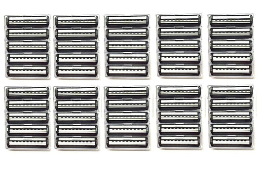 Atra Plus Generic Blades Bulk Packaging - 100 Cartridges Fits Gillette Razor (legendary-yes)