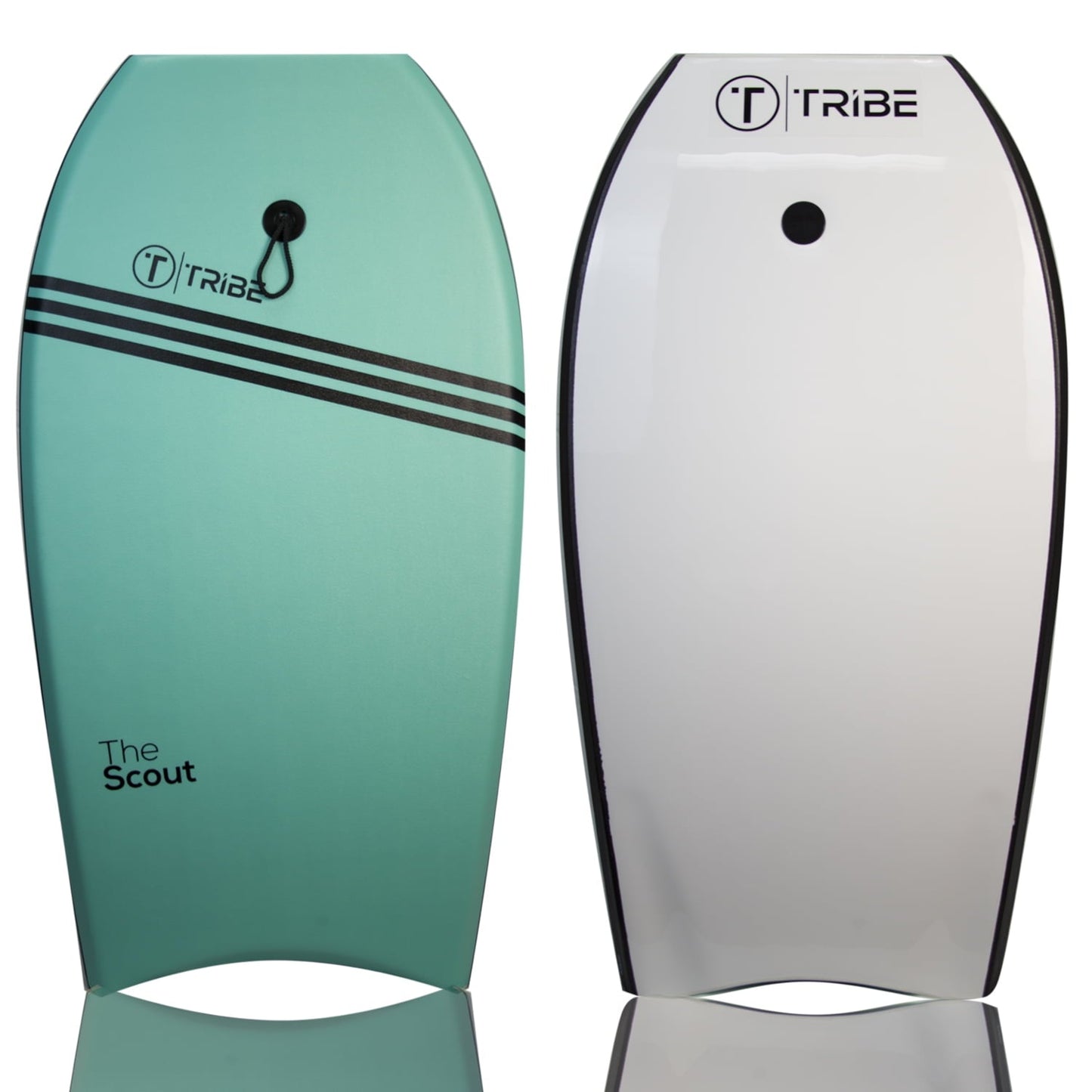 The Scout Bodyboard 39' by Tribe Boards - Turquoise / Black / White
