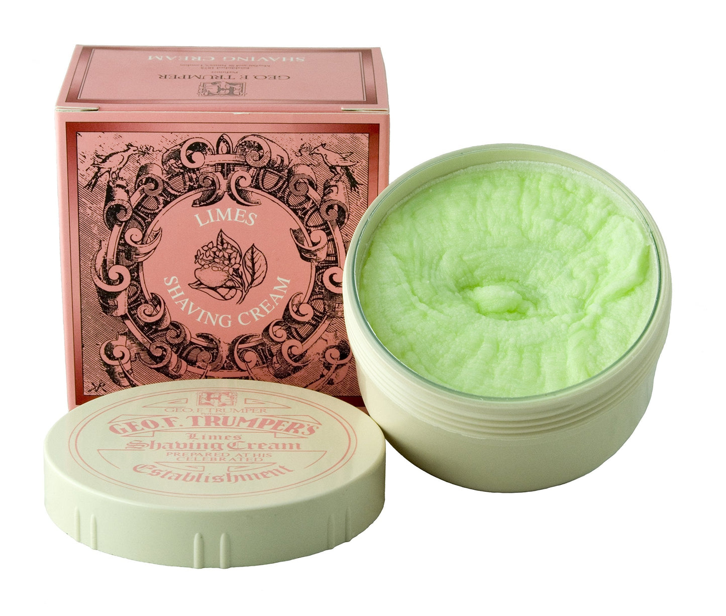 Geo F. Trumper Shaving Cream Tub - Lime