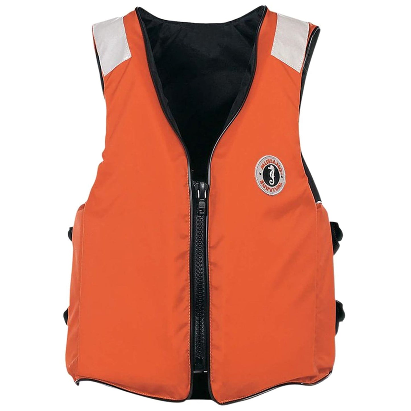 Mustang Classic Industrial Flotation Vest w/SOLAS Tape Unisex Adult - Large