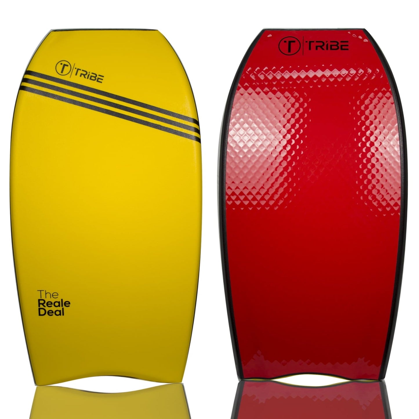 The Reale Deal 42' Bodyboard by Tribe Boards - Blue / Blue / Orange