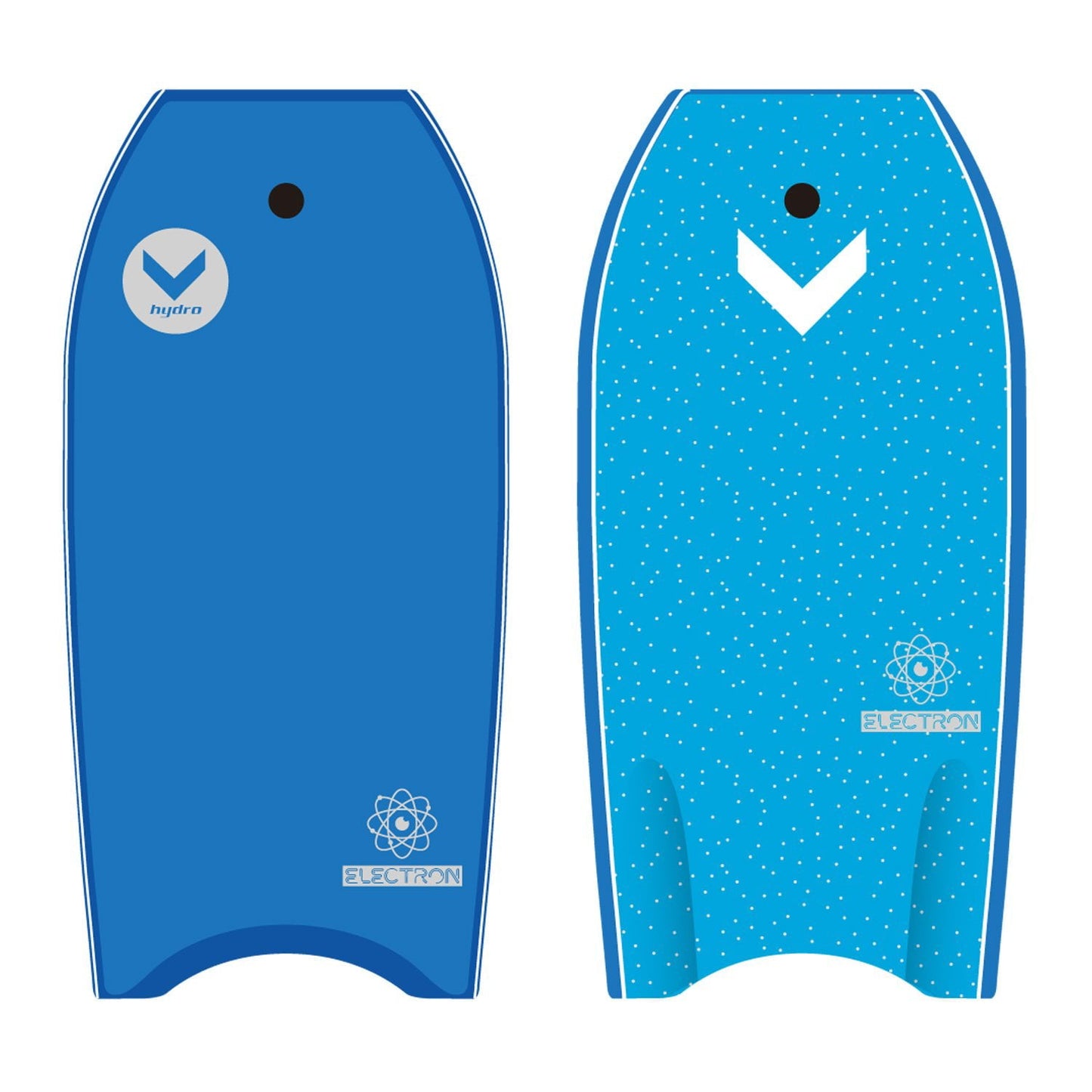 Hydro Electron PE 38 Bodyboard with Leash - BU/BU/LBU