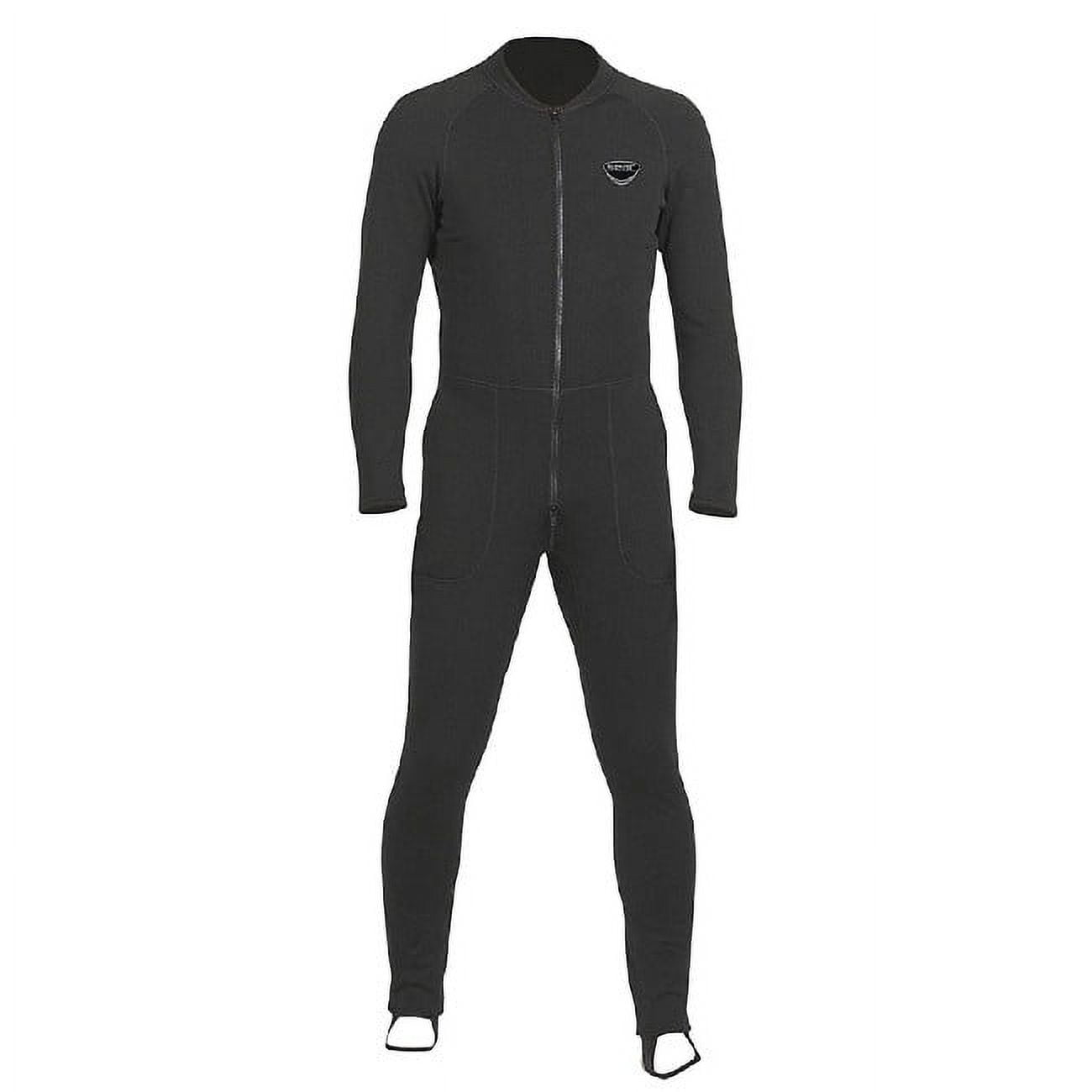 Seac Unifleece Insulating Undersuit Unisex (Black, 3X-Large)