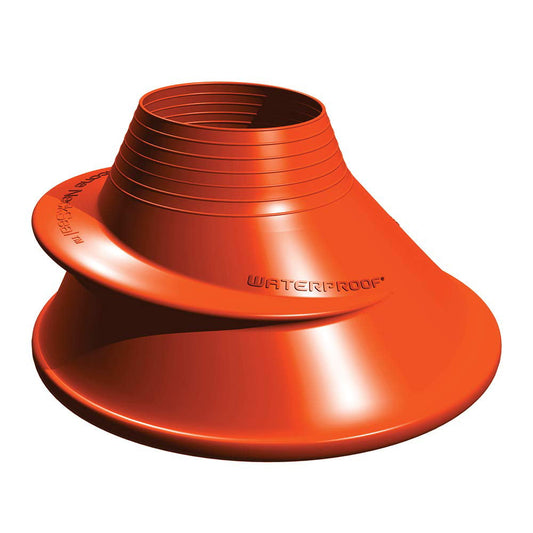 Waterproof Silicone Neck Seal, Orange Small (Orange, Small)