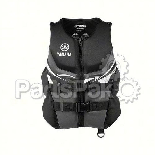 Yamaha MAR-22VNE-BK-2X PFD Life Jacket, Mens Neoprene Black 2X; MAR22VNEBK2X