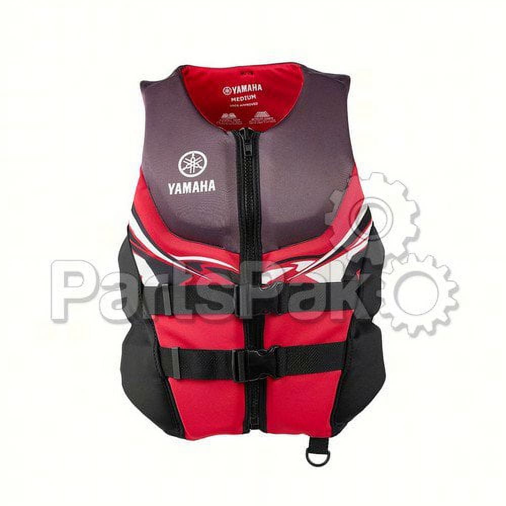 Yamaha MAR-22VNE-RD-2X PFD Life Jacket, Mens Neoprene Red 2X; MAR22VNERD2X