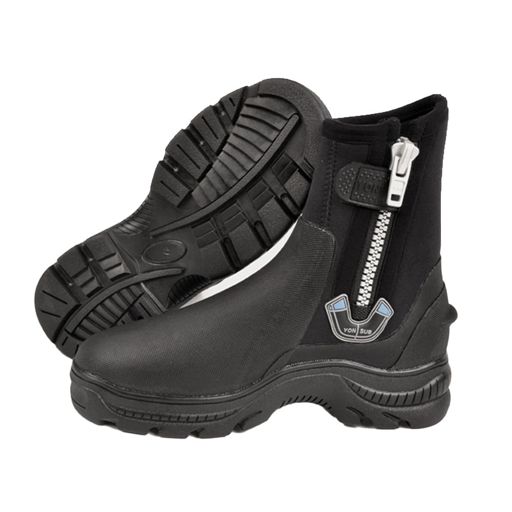 Neoprene diving boots 5m water shoes wetsuit booties with non-slip rubber soles