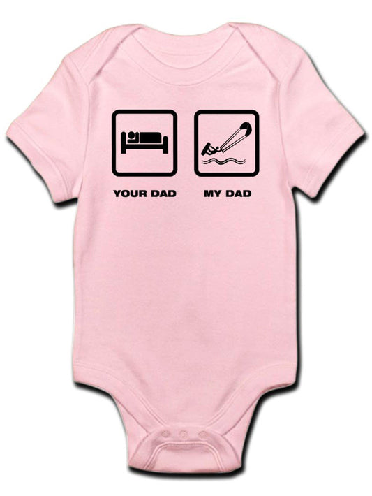 Cafepress - Kitesurfing Infant Bodysuit - Baby Light Bodysuit