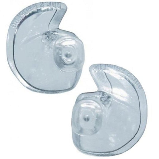 Doc'S Proplugs (Pair) Clear, Vented - Large for Scuba Diving and Snorkeling