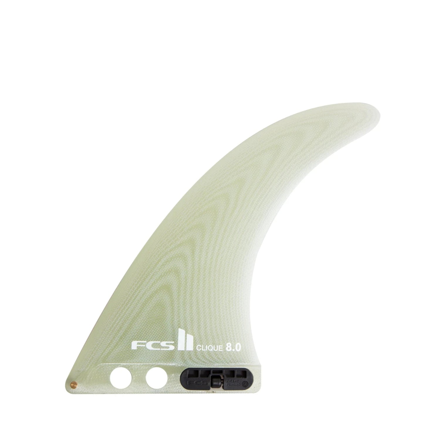 FCS II Clique Performance Glass 8" Longboard Fin