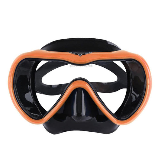 No Fogging Snorkeling Scuba Dive Glasses, Tempered Glass Mask Goggles Snorkeling Freediving Mask Adult Anti-Fogm Panoramic Scuba Diving Goggles
