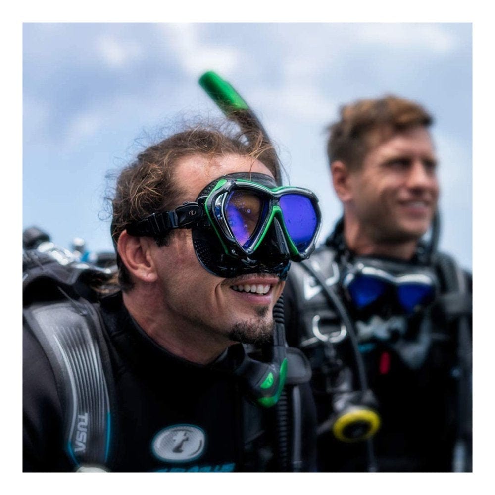 Tusa Platina II Hyperdry Snorkel Scuba Diving Freediving Snorkeling